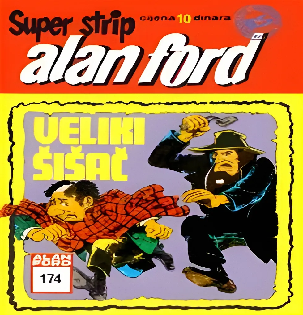 Alan Ford Regularna Serija -Veliki Sisac Br.126