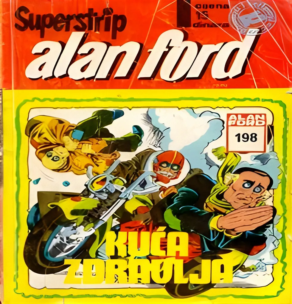 Alan Ford Regularna Serija – Kuca Zdravlja Br.136