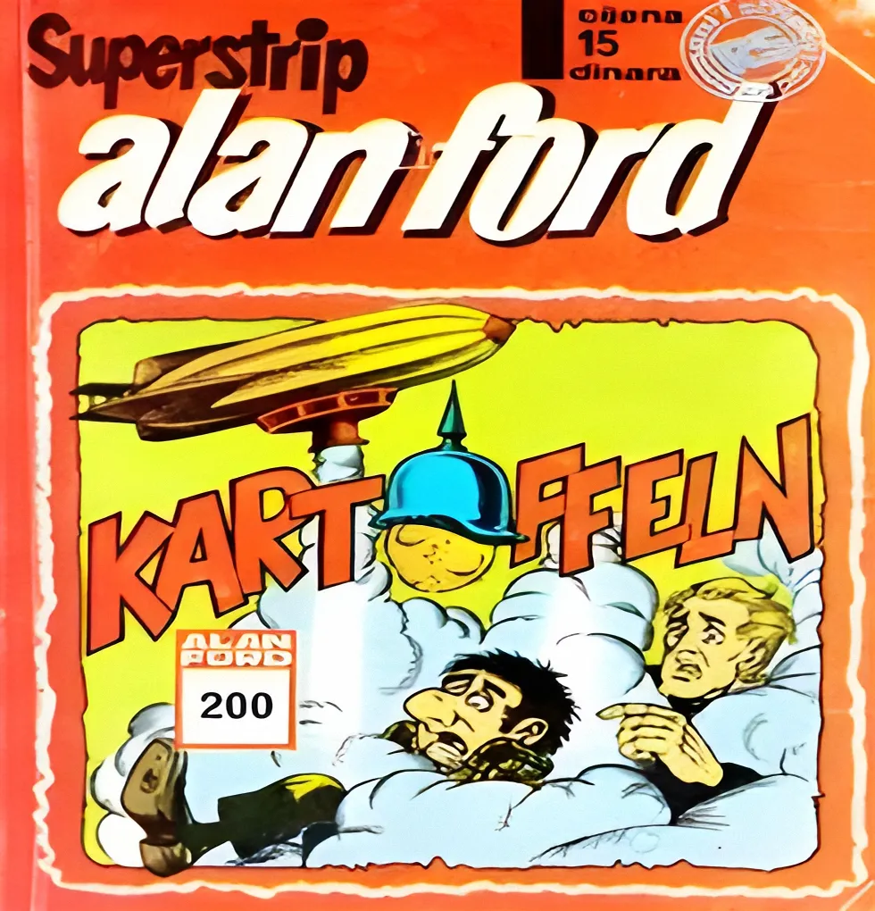 Alan Ford Regularna Serija – Kartoffeln Br.137