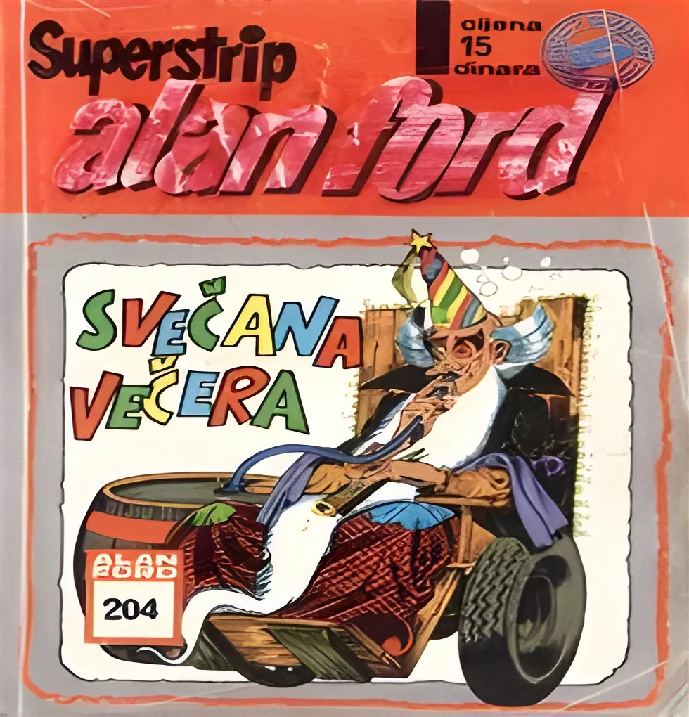 Alan Ford Regularna Serija – Svecana Vecera Br.139