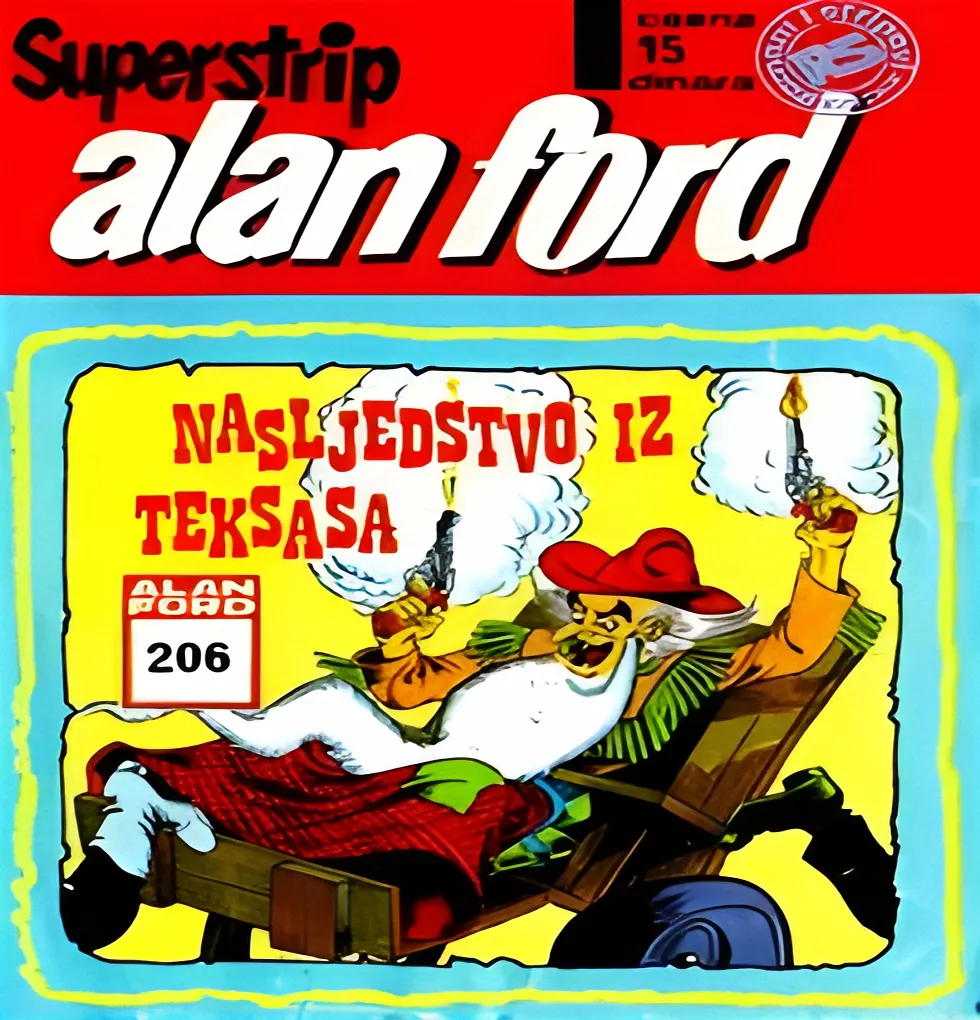 Alan Ford Regularna Serija – Nasljedstvo iz Teksasa Br.140
