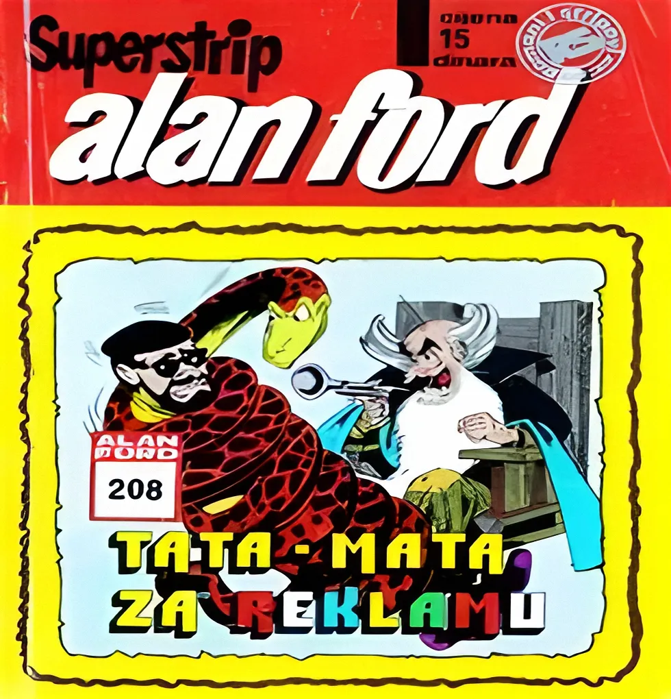 Alan Ford Regularna Serija – Tata mata za reklamu Br.141