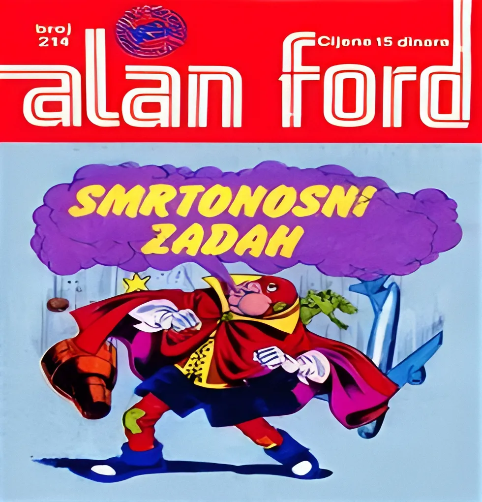 Alan Ford Regularna Serija – Smrtonosni Zadah Br.144