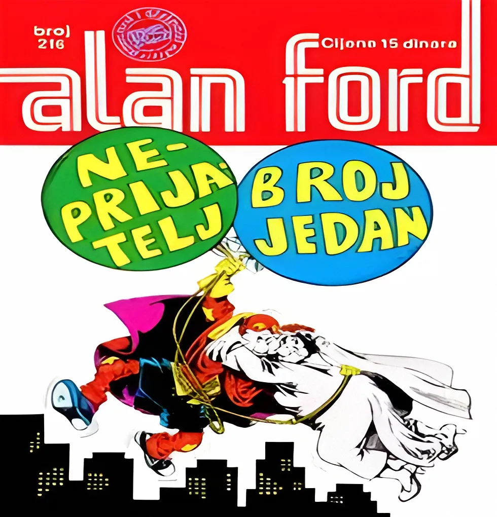 Alan Ford Regularna Serija – Neprijatelj broj jedan Br.145