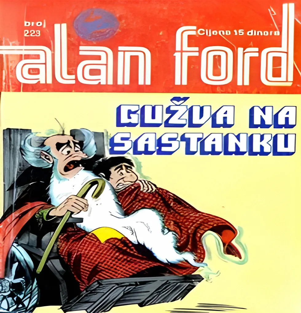 Alan Ford Regularna Serija – Guzva na sastanku Br.148