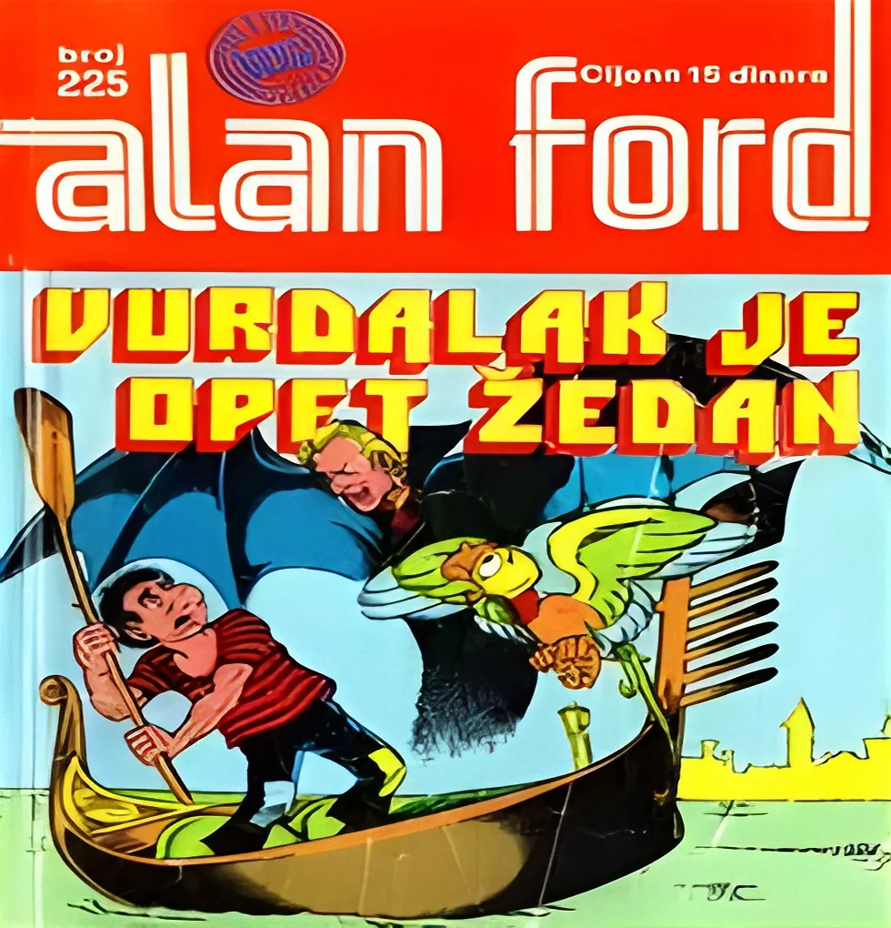 Alan Ford Regularna Serija – Vurdlak je opet zedan Br.149