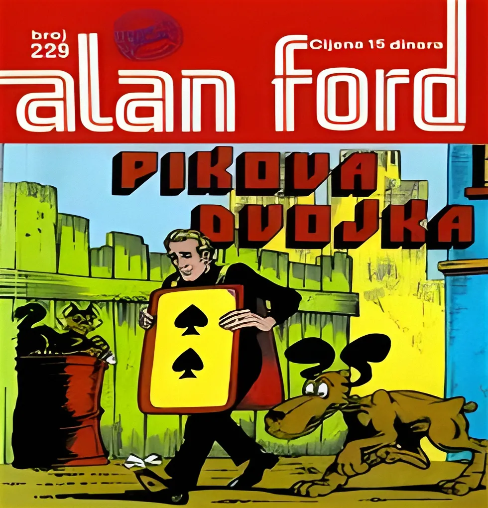 Alan Ford Regularna Serija – Pikova dvojka Br.151