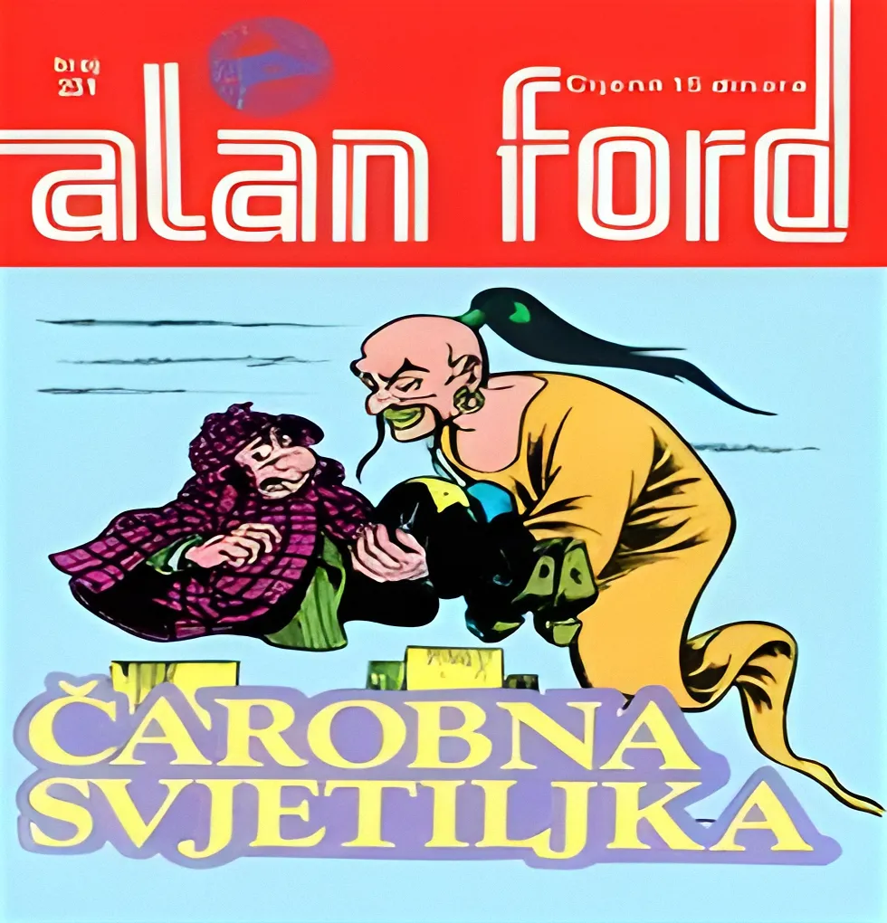 Alan Ford Regularna Serija – Carobna Svjetiljka Br.152