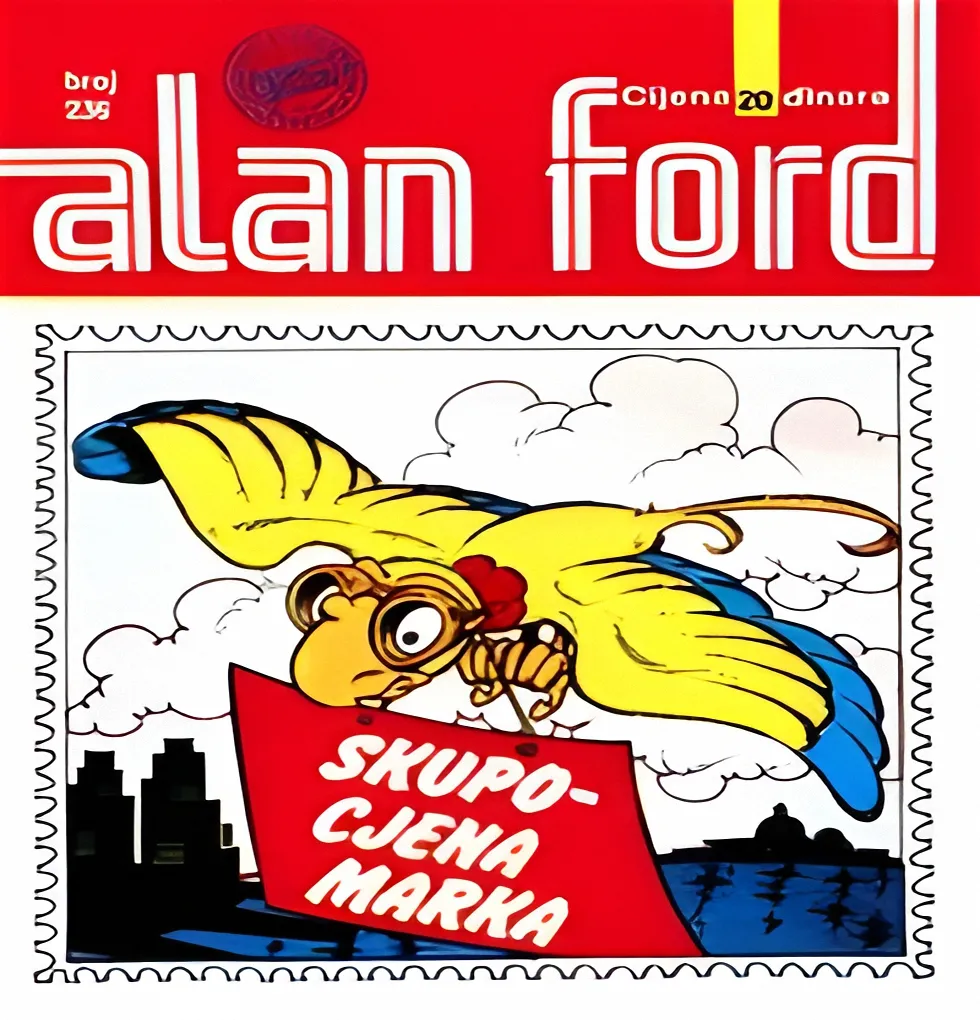 Alan Ford Regularna Serija – Skupocjena marka Br.154