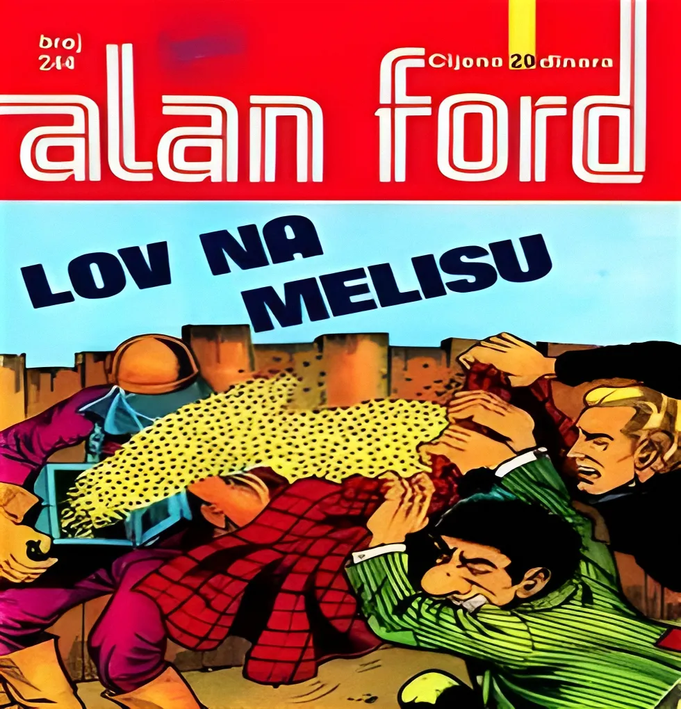 Alan Ford Regularna Serija – Lov na Melisu Br.157