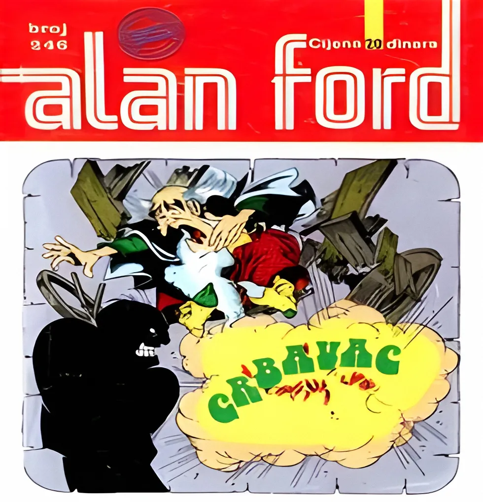 Alan Ford Regularna Serija – Grbavac Br.158