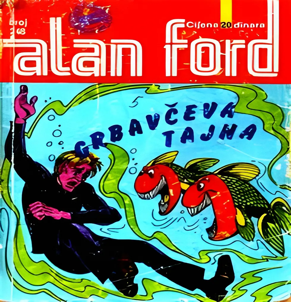 Alan Ford Regularna Serija – Grbavceva Tajna Br.159