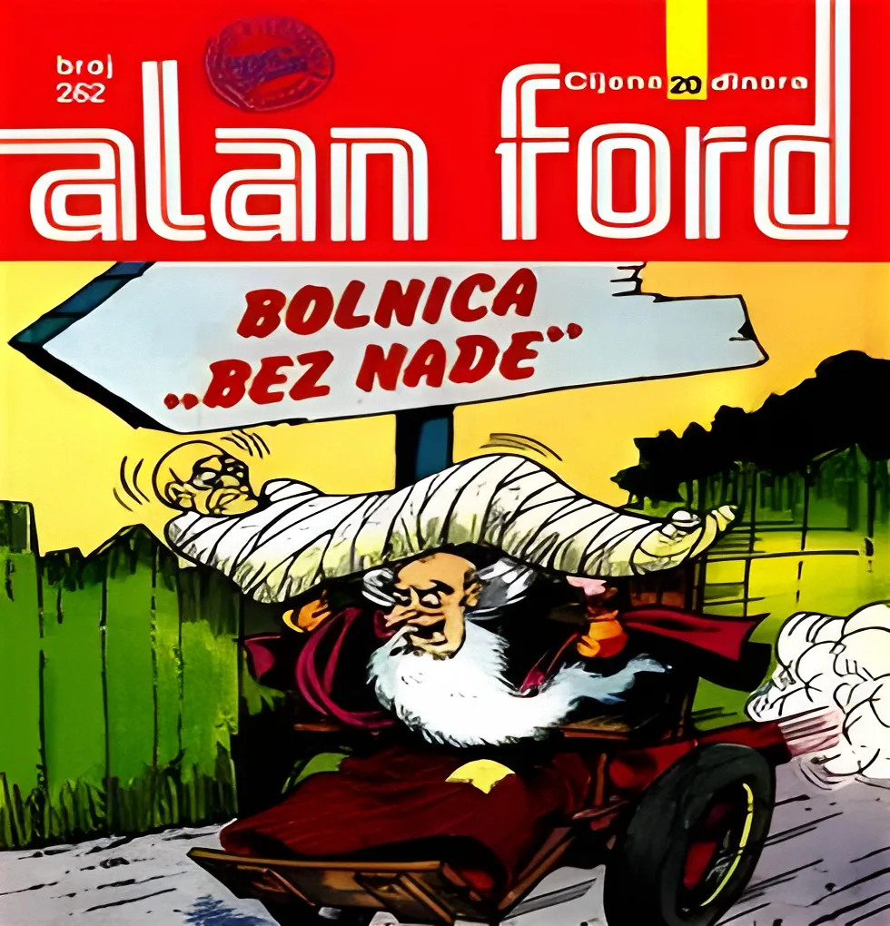 Alan Ford Regularna Serija – Bolnica bez nade Br.165