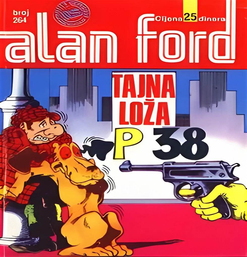 Alan Ford Regularna Serija – Tajna Loza Br.166