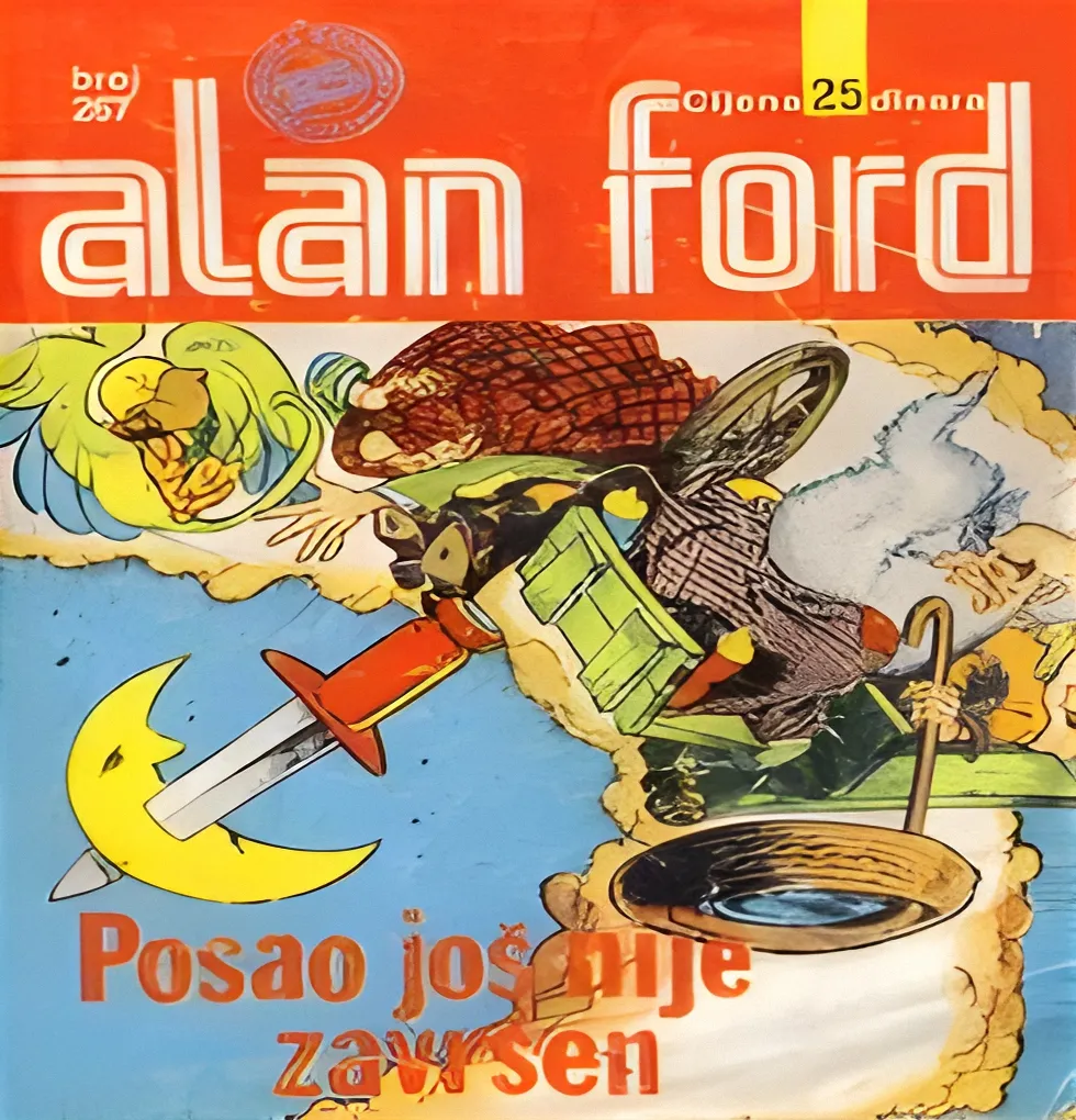 Alan Ford Regularna Serija – Posao jos nije zavrsen Br.167