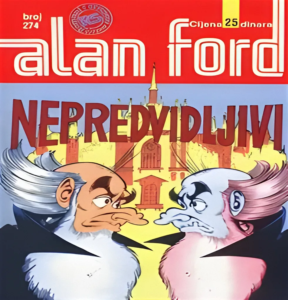 Alan Ford Regularna Serija – Nepredvidljivi Br.170
