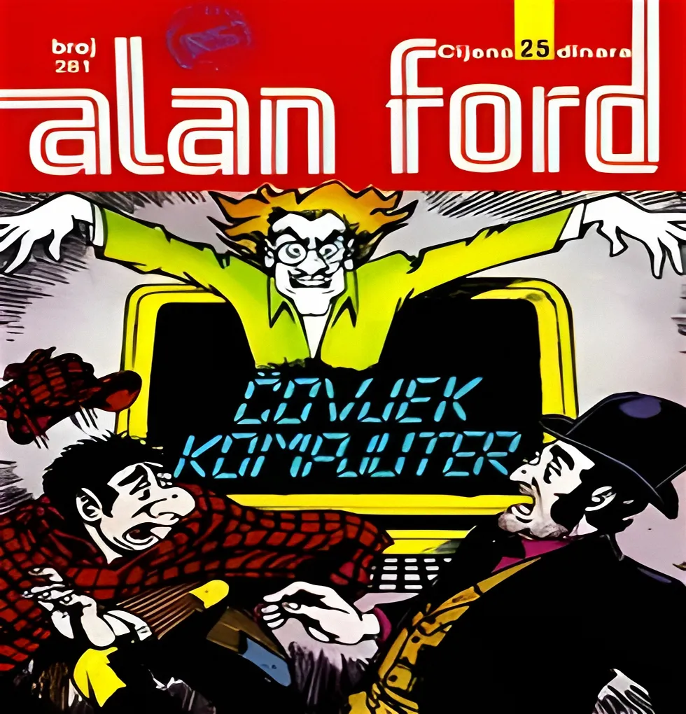 Alan Ford Regularna Serija – Covjek Kompjuter Br.173