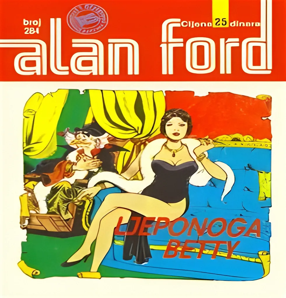 Alan Ford Regularna Serija – Ljeponoga Betty Br.174