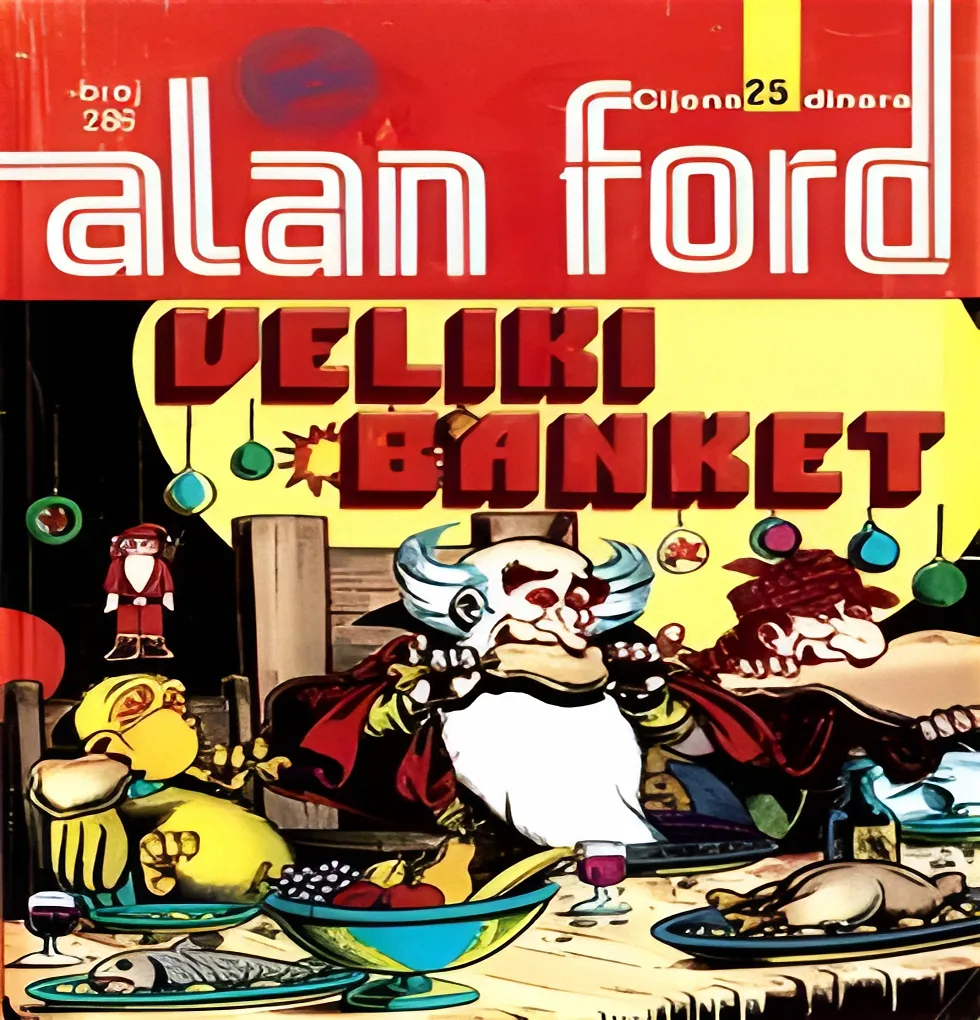 Alan Ford Regularna Serija – Veliki Banket Br.175