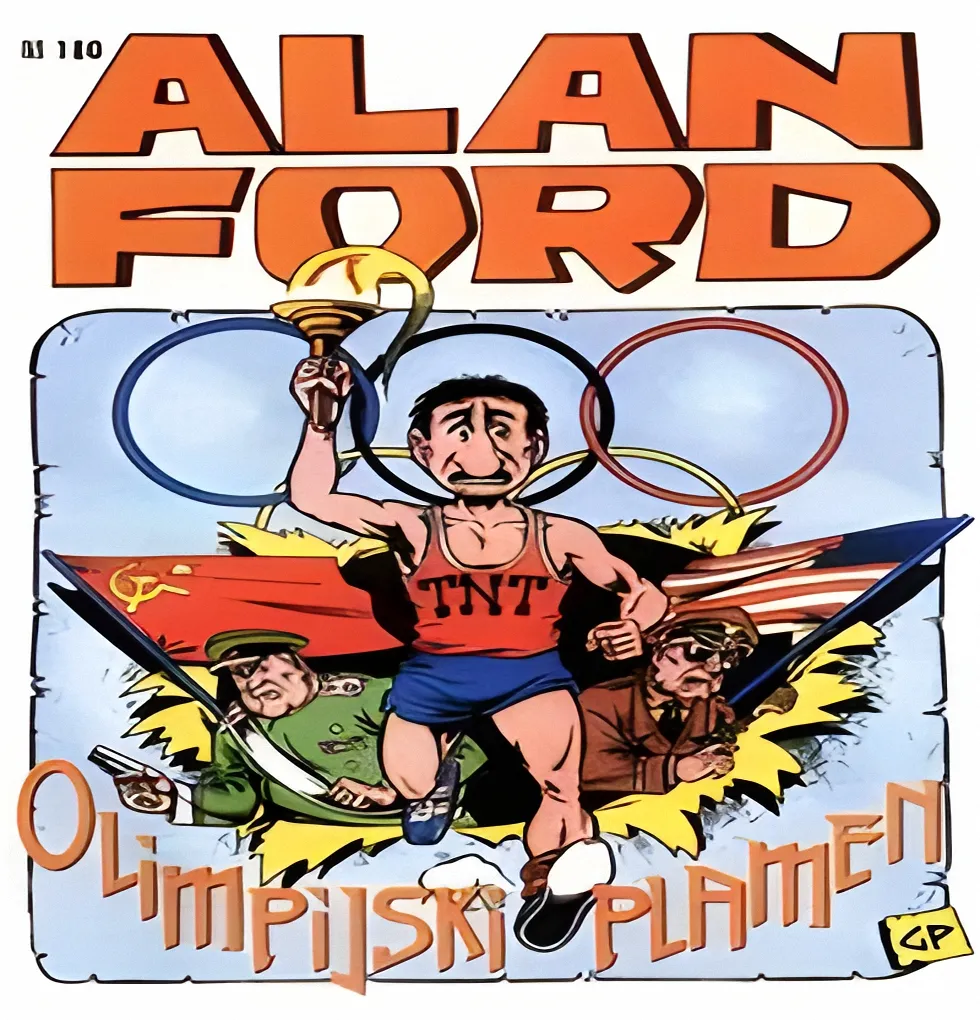 Alan Ford Regularna Serija – Olimpijski Plamen Br.180