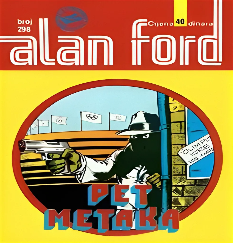 Alan Ford Regularna Serija – Pet Metaka Br.181