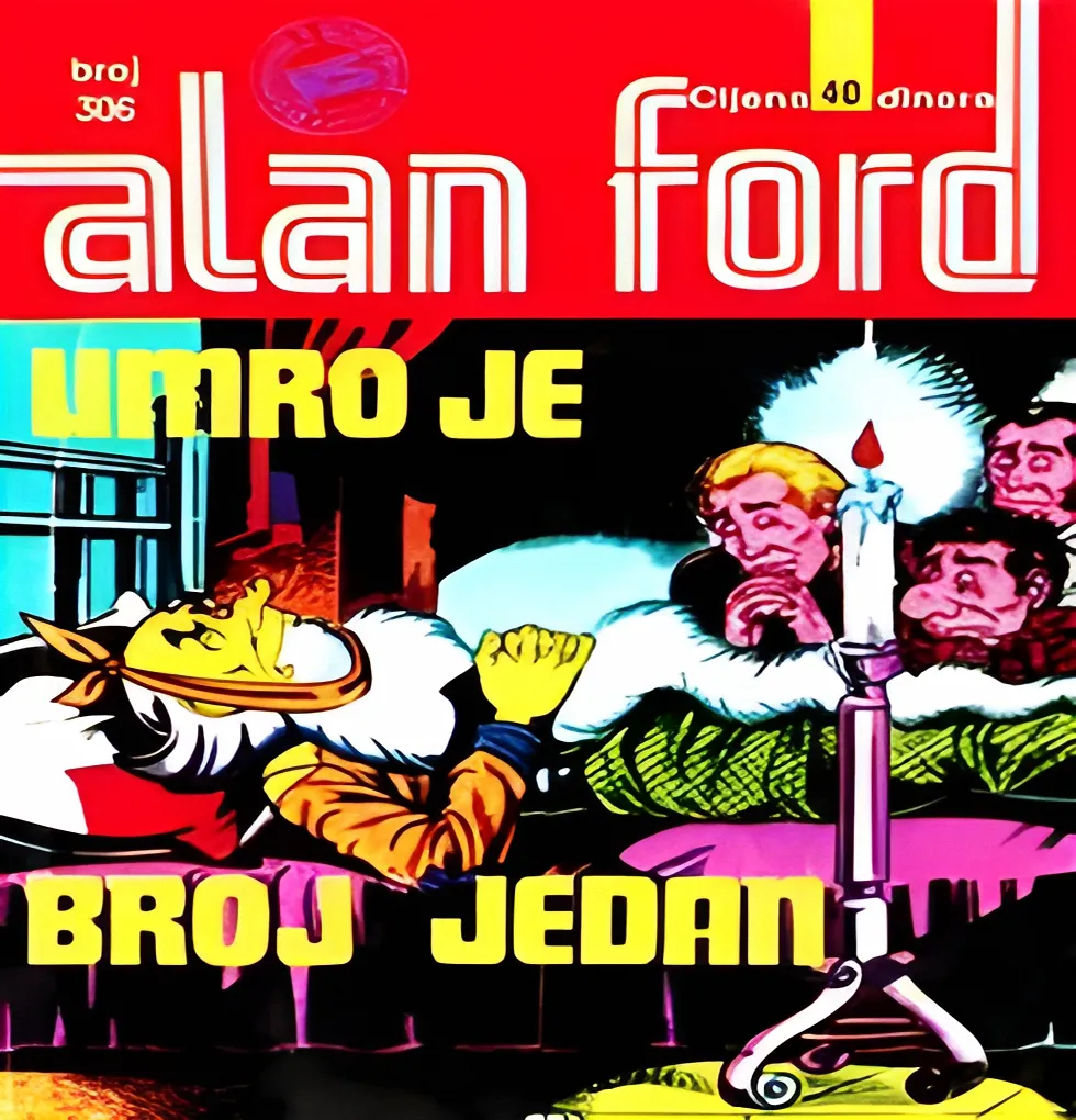 Alan Ford Regularna Serija – Umro je Broj Jedan Br.184