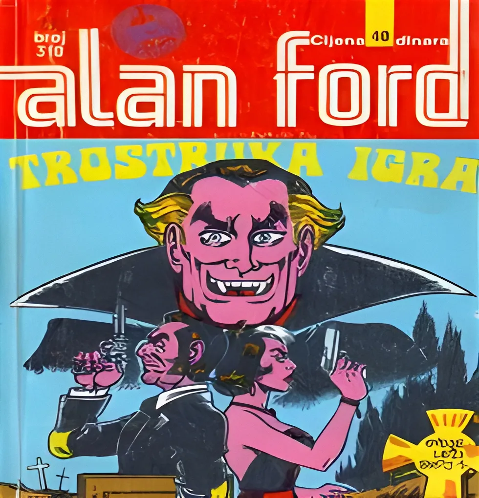 Alan Ford Regularna Serija – Trostruka igra Br.186