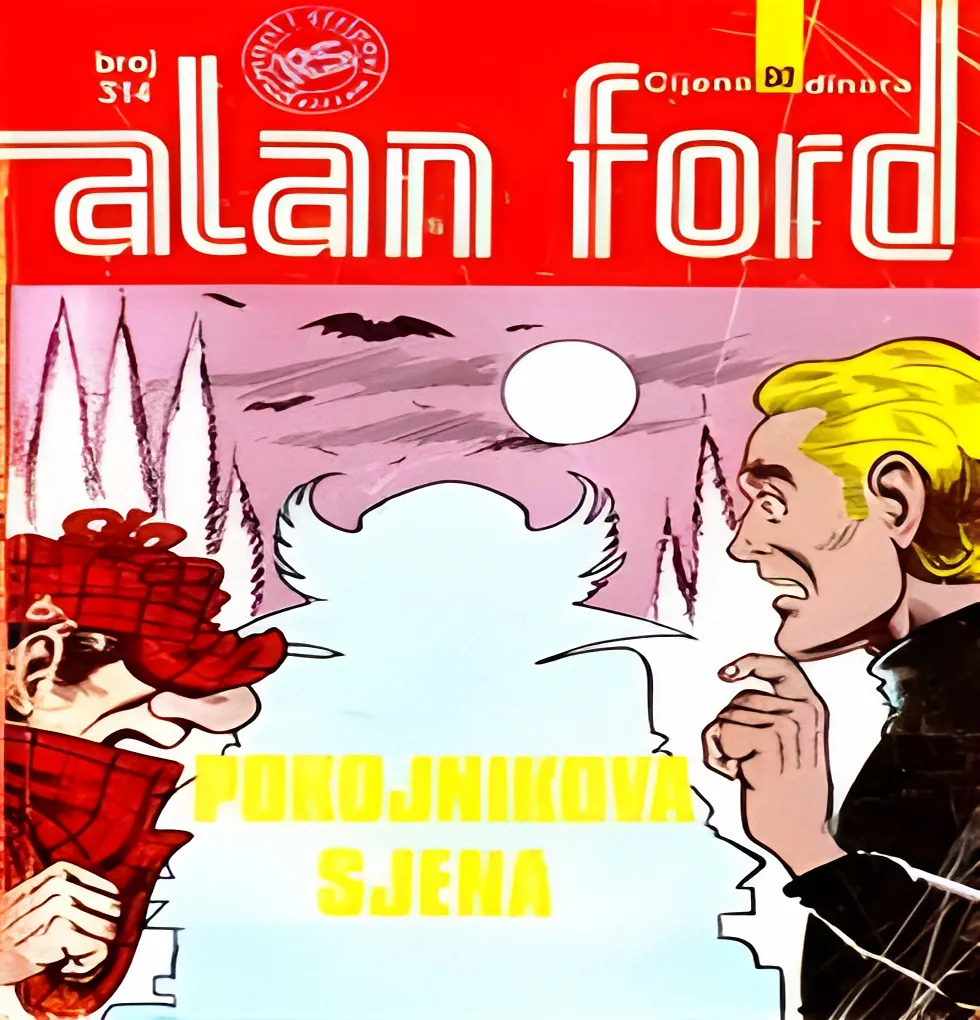 Alan Ford Regularna Serija – Pokojnikova Sjena Br.188