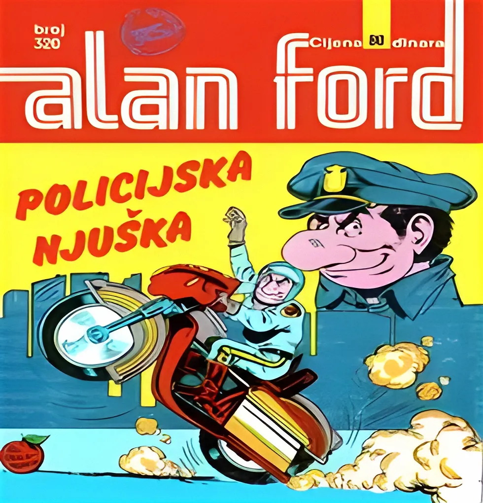 Alan Ford Regularna Serija – Policijska njuska Br.191