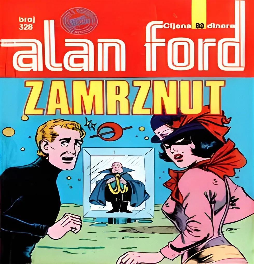 Alan Ford Regularna Serija – Zamrznut Br.195