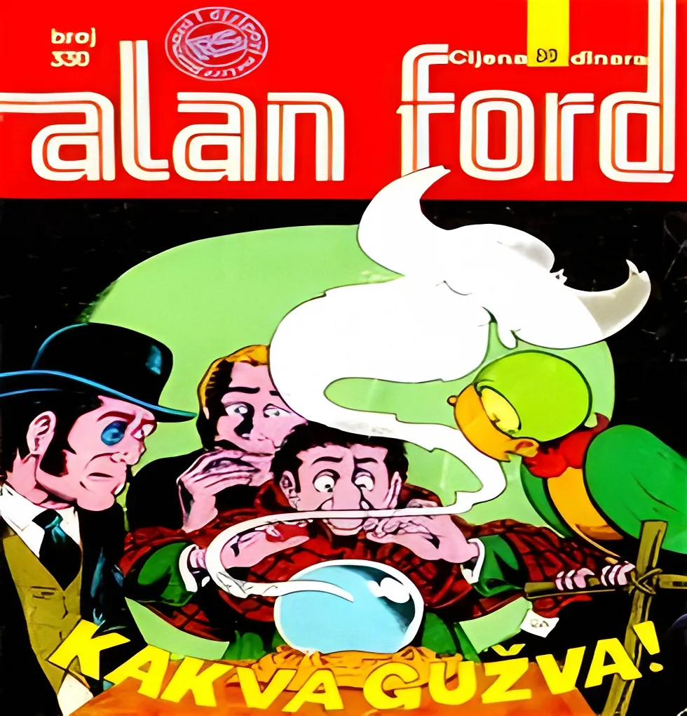 Alan Ford Regularna Serija – Kakva Guzva Br.196