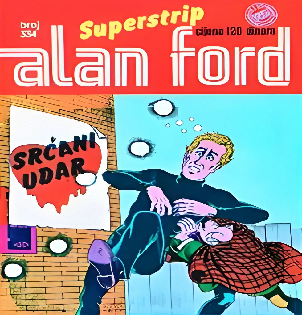 Alan Ford Regularna Serija – Srcani Udar Br.198