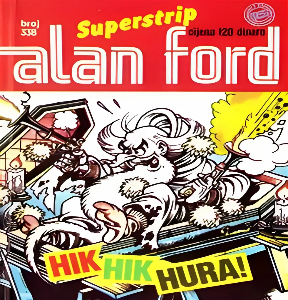 Alan Ford Regularna Serija – HIK HIK HURA Br.200