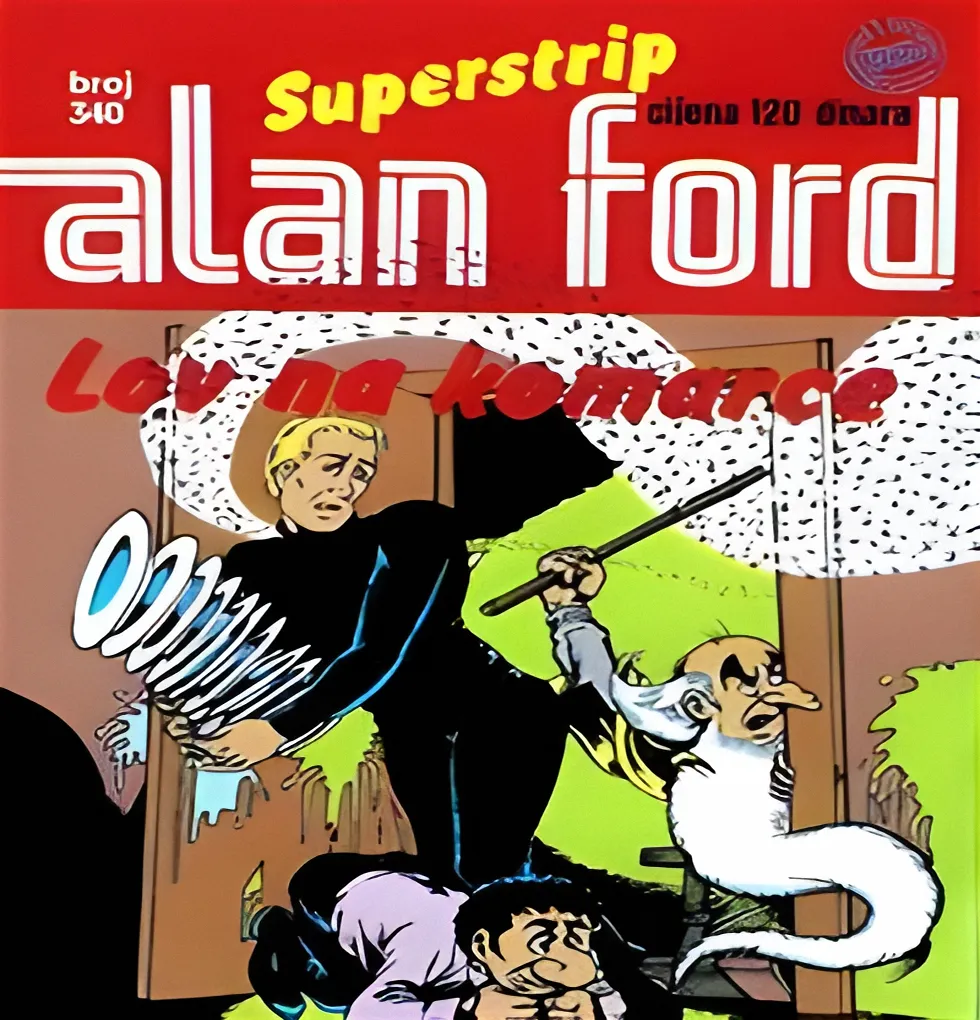 Alan Ford Regularna Serija – Lov na Komarce Br.201