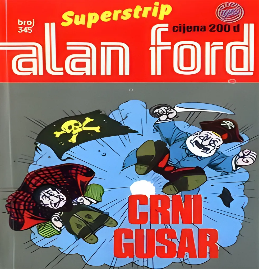 Alan Ford Regularna Serija – Crni Gusar Br.203