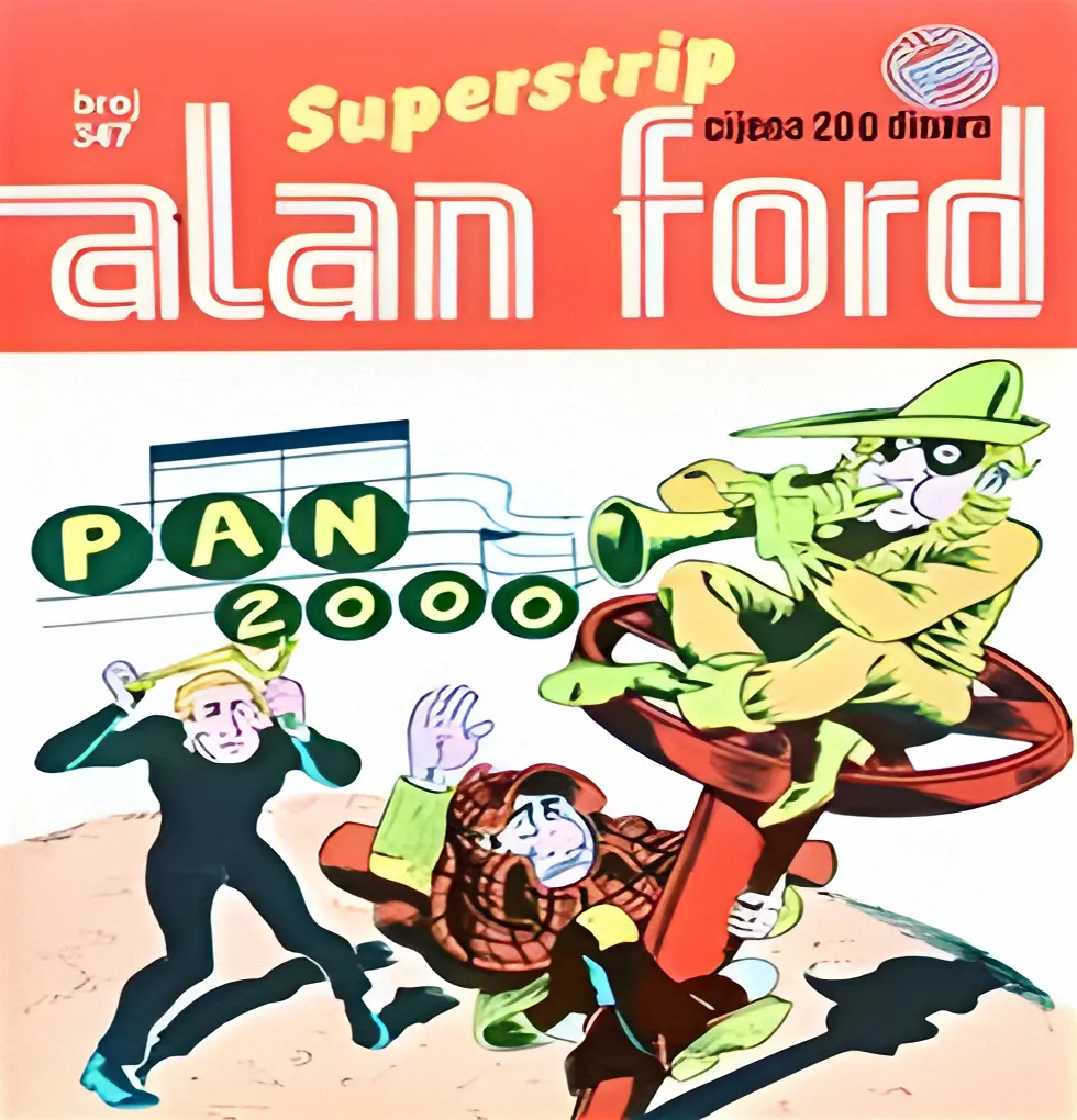 Alan Ford Regularna Serija – Pan 2000 Br.204