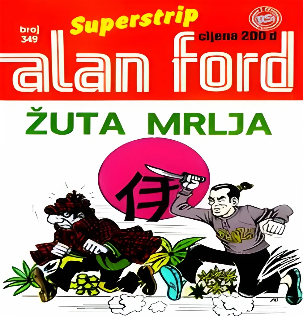 Alan Ford Regularna Serija – Zuta Mrlja Br.205