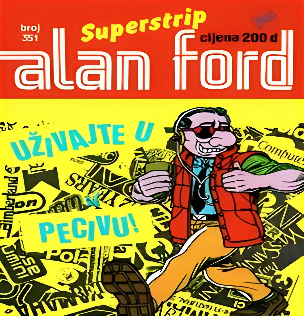 Alan Ford Regularna Serija – Uzivajte u Pecivu Br.206