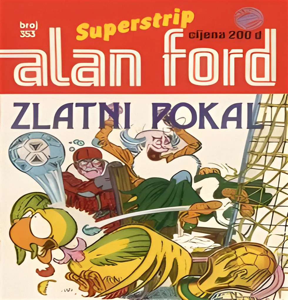 Alan Ford Regularna Serija – Zlatni Pehar Br.207