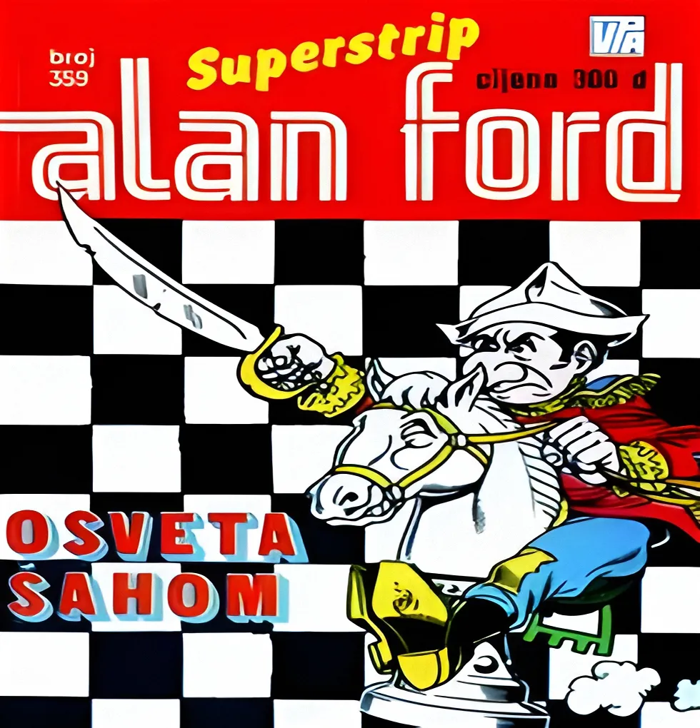 Alan Ford Regularna Serija – Osveta sahom Br.210
