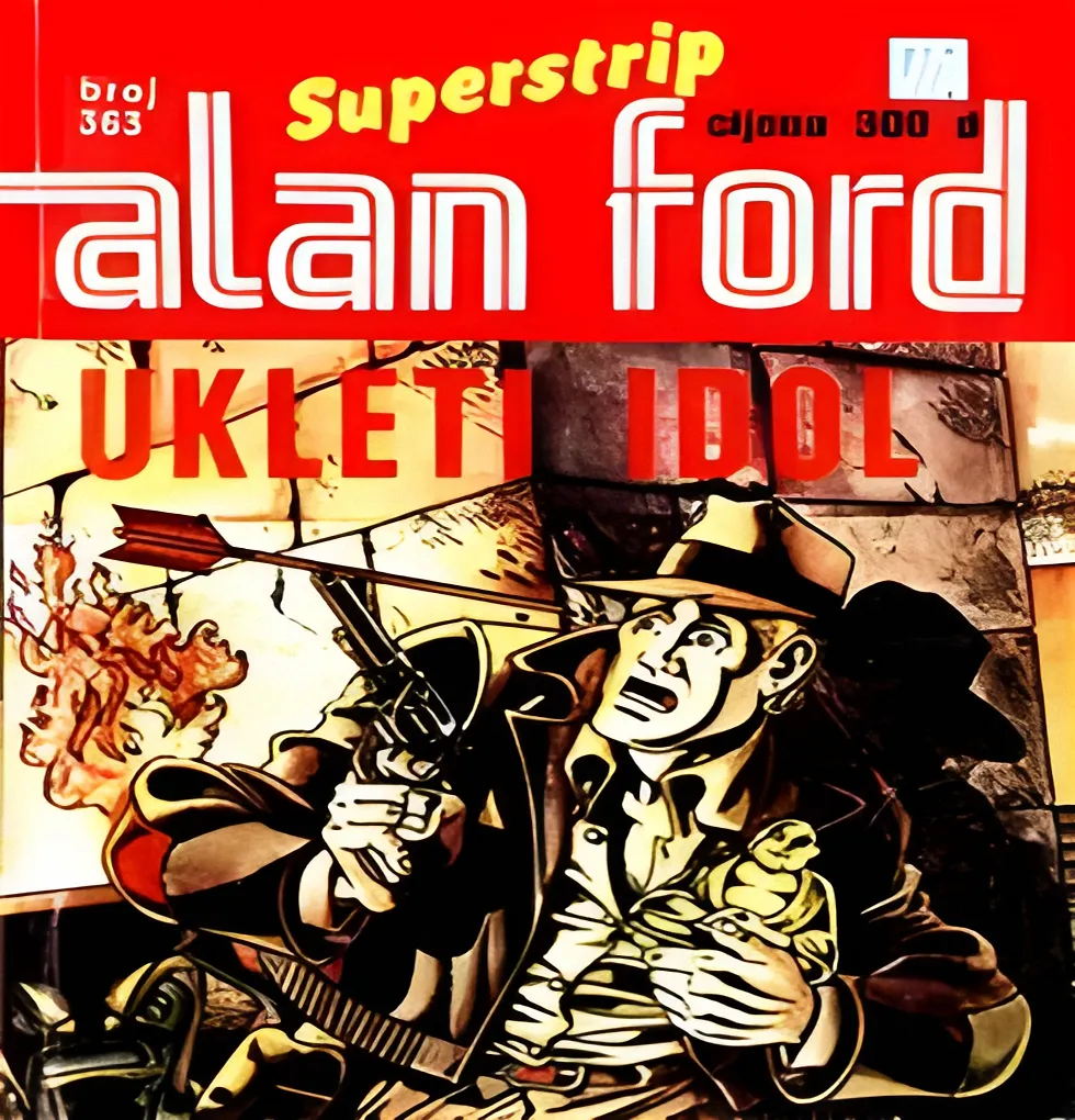 Alan Ford Regularna Serija – Ukleti Idol Br.212