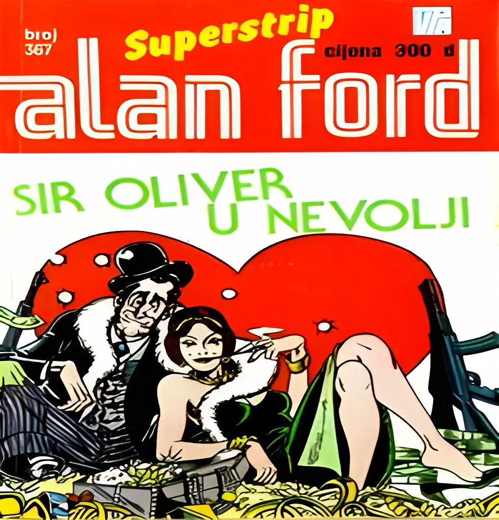 Alan Ford Regularna Serija – Sir Oliver u nevolji Br.214
