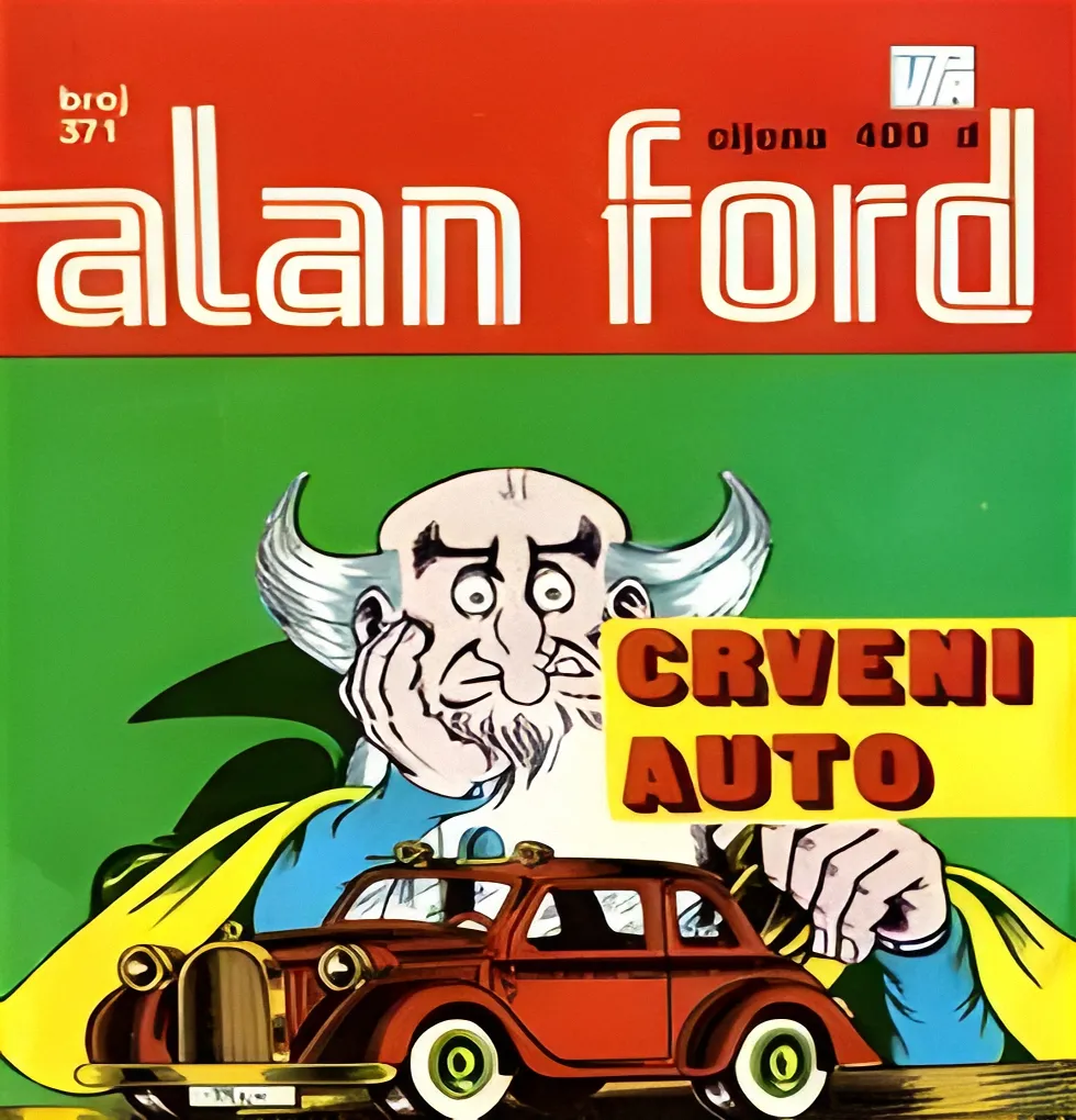 Alan Ford Regularna Serija – Crveni Auto Br.216