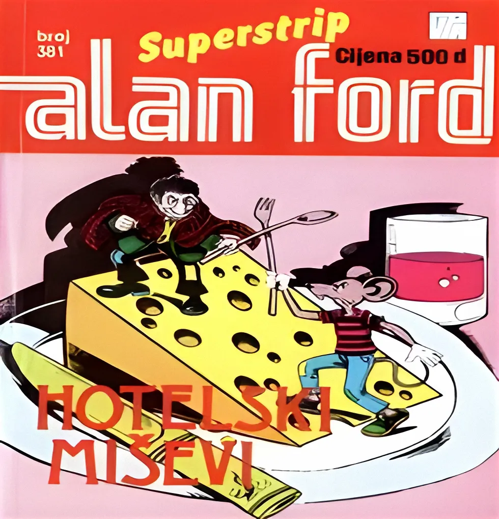 Alan Ford Regularna Serija – Hotelski Misevi Br.221