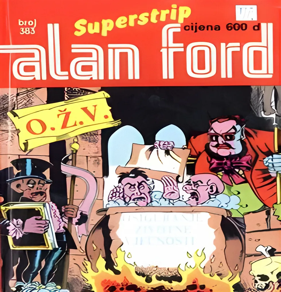 Alan Ford Regularna Serija – Osiguranje Zivotne Vjecnosti Br.222