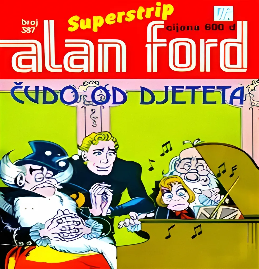 Alan Ford Regularna Serija – Cudo od Djeteta Br.224