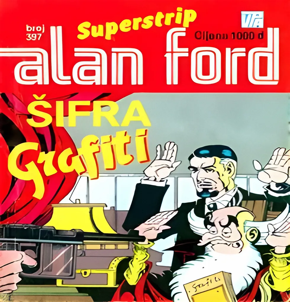Alan Ford Regularna Serija – Sifra Grafiti Br.228