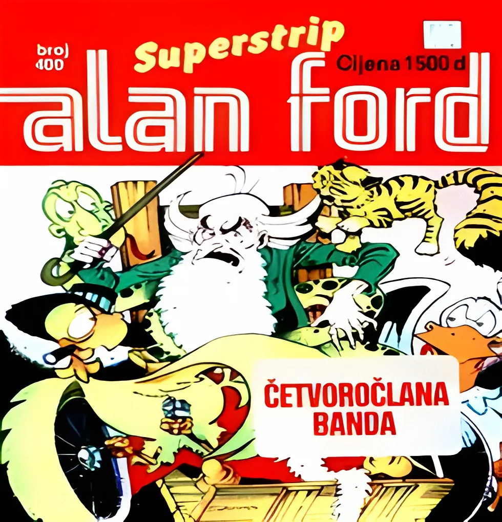 Alan Ford Regularna Serija – Cetvoroclana Banda Br.230