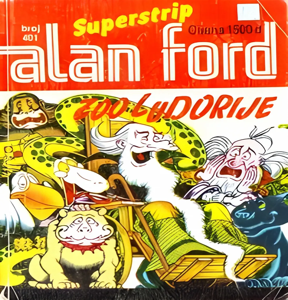Alan Ford Regularna Serija – ZOO Ludorije Br.231