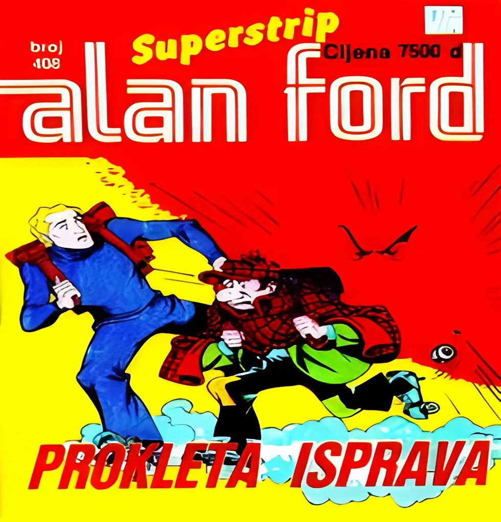 Alan Ford Regularna Serija – Prokleta isprava Br.238